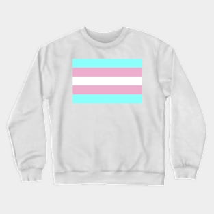 Transgender Pride Flag Crewneck Sweatshirt